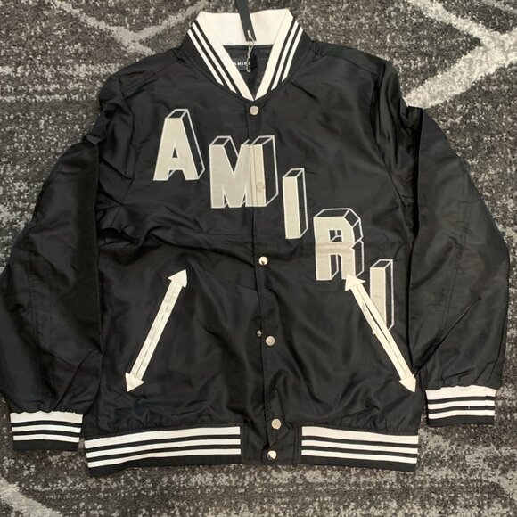 AMIRI Other - Amiri Asymmetrical Varsity Jacket Men's Large